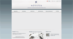 Desktop Screenshot of novatekltd.com.tr